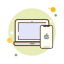 Laptop And IPhone X icon