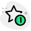 One star rating for the below the average performance icon