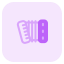 Accordion music player ball stage function Layout icon