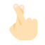кожа со скрещенными пальцами, тип 1 icon