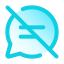 No Chat Message icon