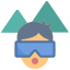 Virtual Reality Glasses icon
