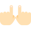 peau-type-1 à deux mains icon