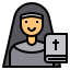 Nun icon