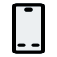 Basic smart phone features with classical button layout icon