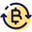 Exchange Bitcoin icon