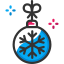 christmas balls icon