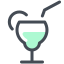 cocktail de plage icon