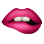 입술 깨무는 이모티콘 icon
