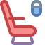 Asiento de vuelo icon