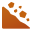 glissement de terrain icon