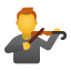 Violinist icon