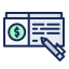 Cheque icon