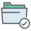 Folder Checked icon