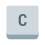 C 키 icon