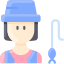 Fisherwoman icon