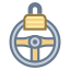 Steering Lock Warning icon