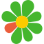 ICQ a cross-platform instant messaging and VoIP client icon