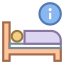 Hotel Bed icon