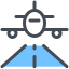 Atterrissage d'avion icon