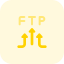 FTP application for data uploading from multiple sources icon