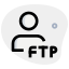 Admin access off file transfer client application icon