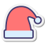 圣诞老人帽子 icon