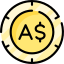 Dollaro australiano icon