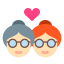 おばあちゃん-レズビアン-スキン-タイプ-1 icon