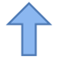 Thick Arrow Pointing Up icon