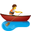 persona-barca a remi icon