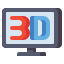 3d Film icon