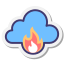 Vulnerabilità del cloud icon