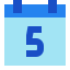 일정 (5) icon