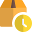 Cargo item in queue for a delivery icon