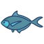 Sickle Pomfret Fish icon