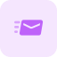 Express mail delivery icon