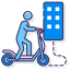 Electric Scooter icon