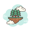 forêt-île flottante icon