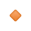 小橙色钻石表情符号 icon
