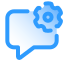 Paramètres de discussion icon