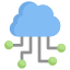 Cloud computing icon