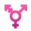 Transgender-Symbol-Emoji icon