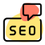 Notification alert for the search engine optimization icon