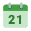 カレンダー-週21 icon