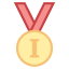 올림픽 메달 골드 icon