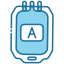 external-Blood-Bag-blood-donation-bearicons-blue-bearicons-3 icon