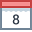 Calendar 8 icon