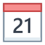 Kalender 21 icon