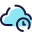 Orologio Cloud icon